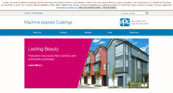 Desktop Screenshot of ppgmachineappliedcoatings.com